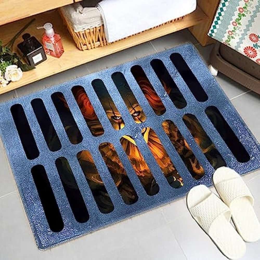 1Pc Brown 40x60cm Floor Mat