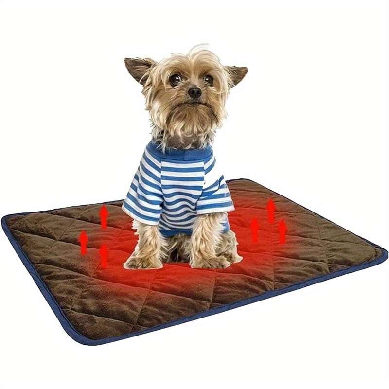 Pet Mat Blue Size Medium 48x70cm 19x28Inch
