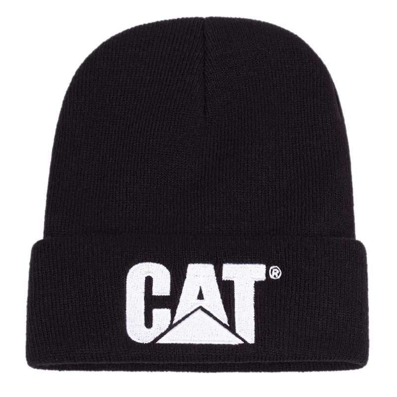 Casual Unisex Hip Hop Beanie Solid Color Elastic Knit Hats Letter Embroidery Skull Cap Simpl