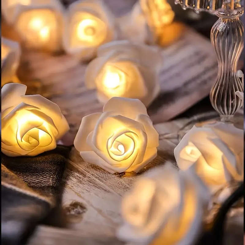 Romantic Rose String Lights Warm White