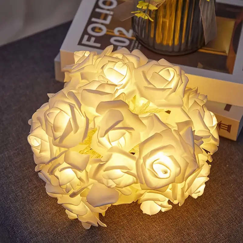 Romantic Rose String Lights Warm White