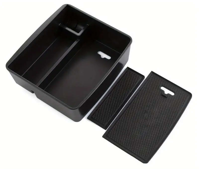 Car Armrest Box Secondary Storage Organizer For Toyota Land Cruiser Prado