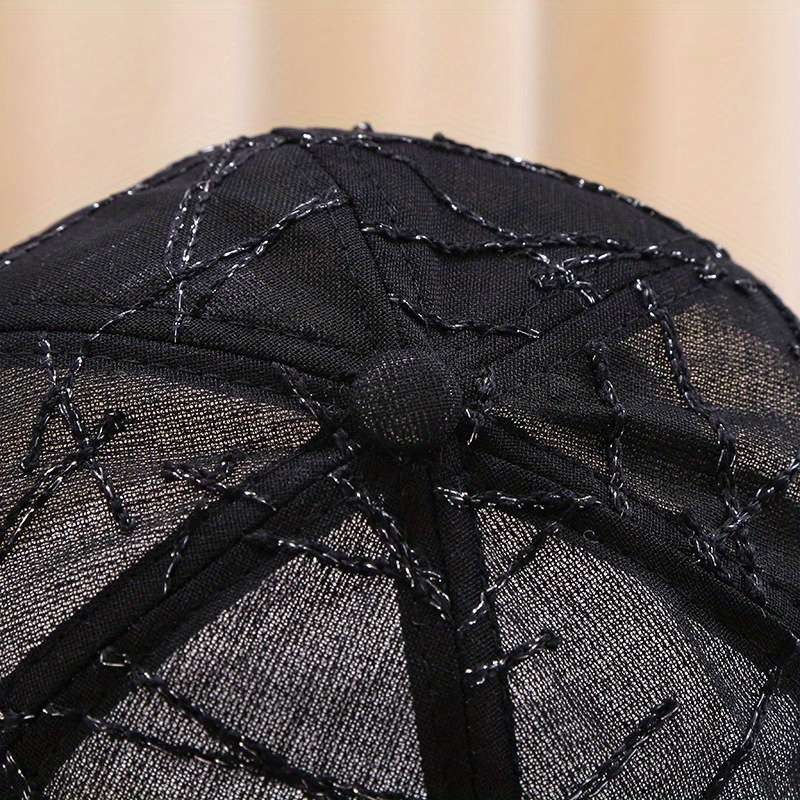 1pc Adjustable Breathable Baseball Caps with Stylish Geometric Pattern Lightweight Polyester Sun