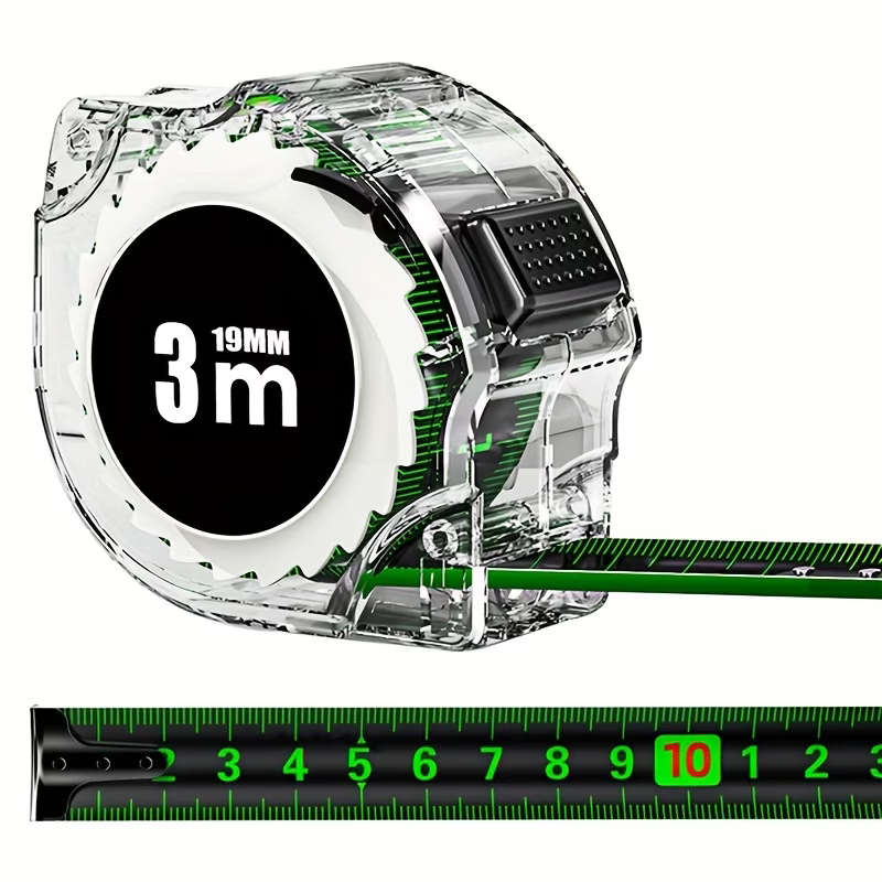 1 Self Locking Fluorescent Measuring Tape