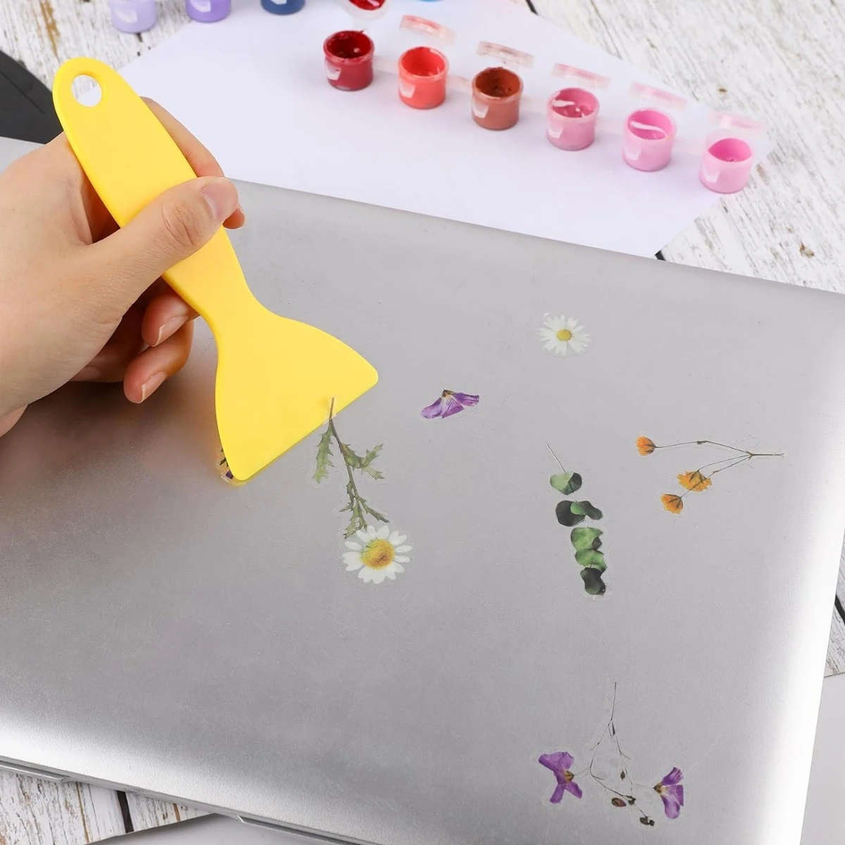 4Pcs Scraper Tool Putty - Yellow