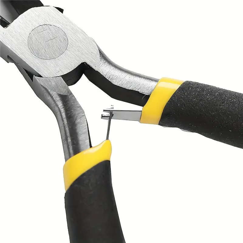 8pcs Mini Jewelry Pliers Round Curved Needle Nose Pliers DIY Craft Tools Kit