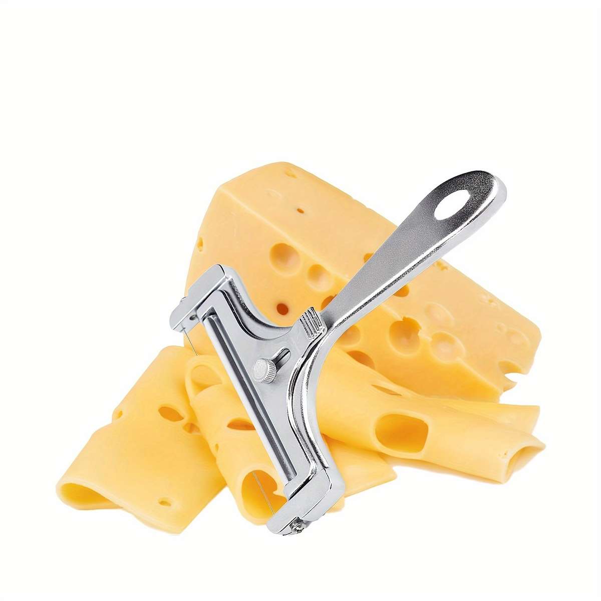 1pc Adjustable Cheese Slicer Easily Cut Perfectly Thin Or Thick Slices