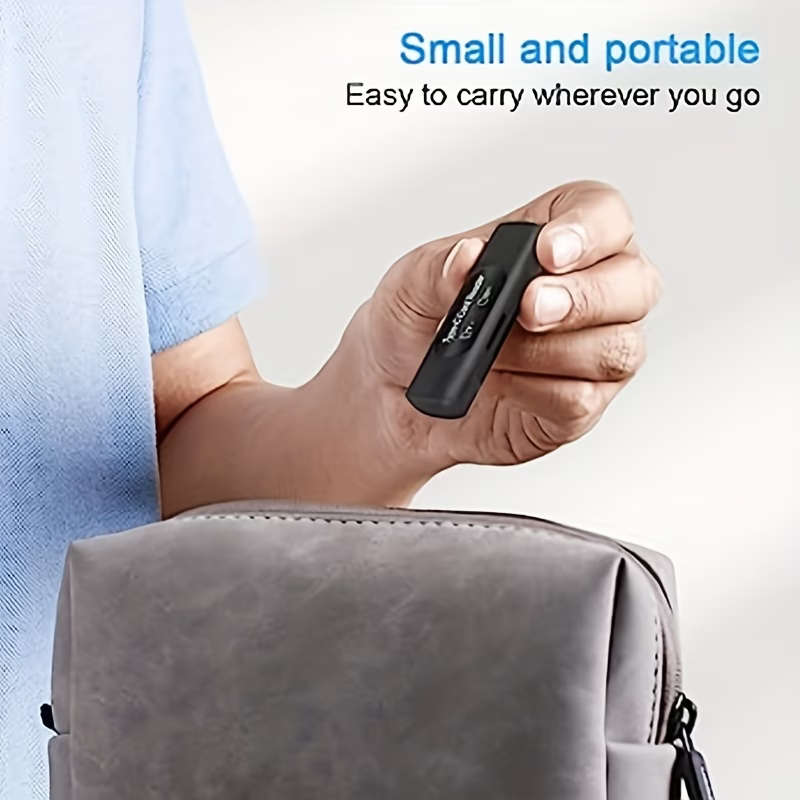 4-in-1 Type-C/USB-A Card Reader