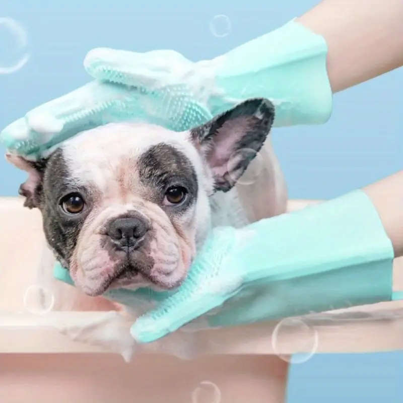 Silicone Pet Grooming Gloves
