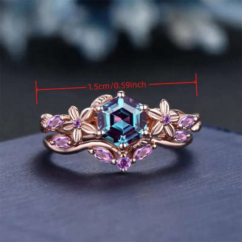 Beautifull Flower Vine Ring