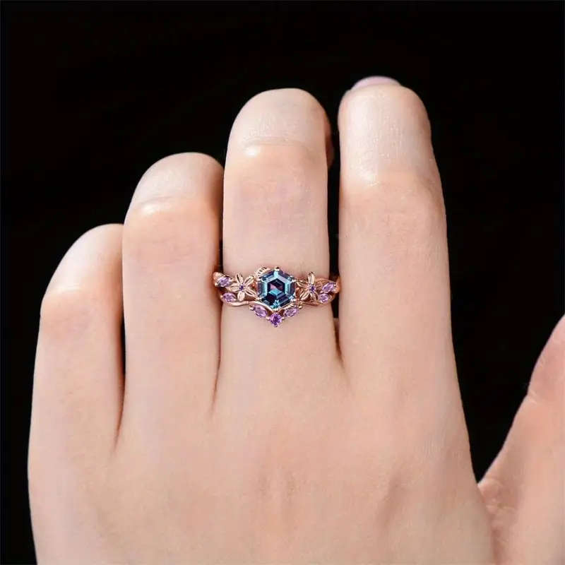 Beautifull Flower Vine Ring