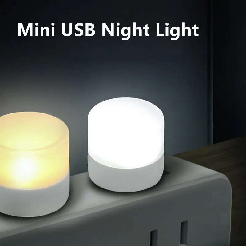 10 Pack Mini USB LED Night Lights