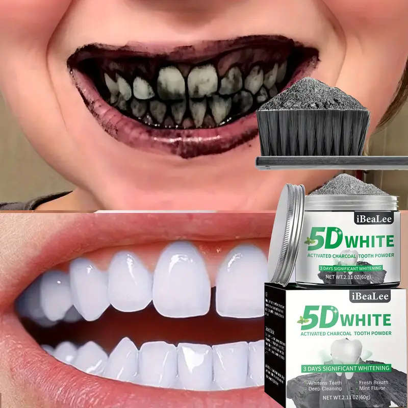Activated Charcoal Teeth Whitening Powder