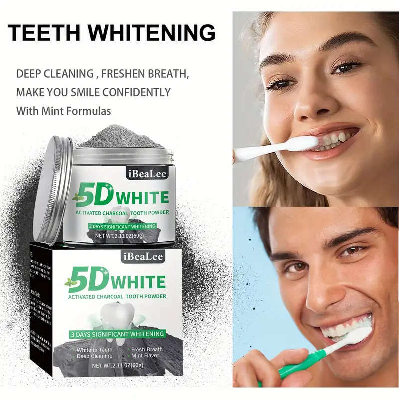 Activated Charcoal Teeth Whitening Powder