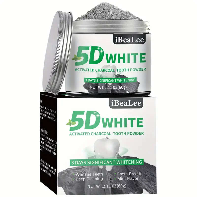Activated Charcoal Teeth Whitening Powder