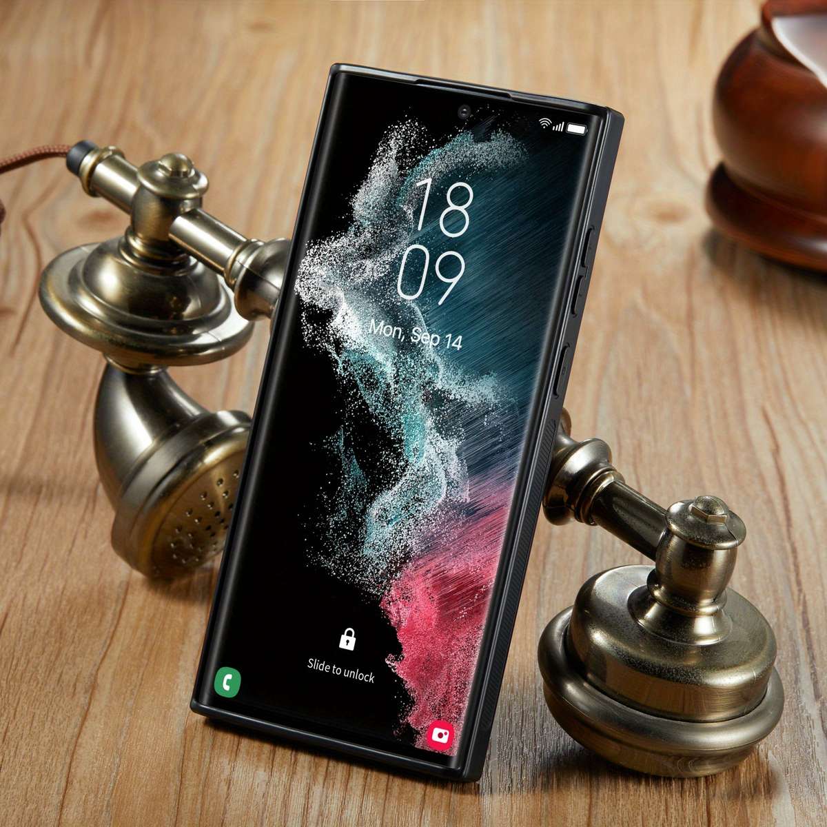 1pc Black For Samsung Galaxy Note 20 Ultra Phone Cases