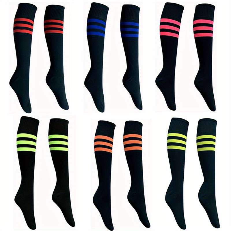 1 Pair Pink Black Edge One Pair One Size Socks