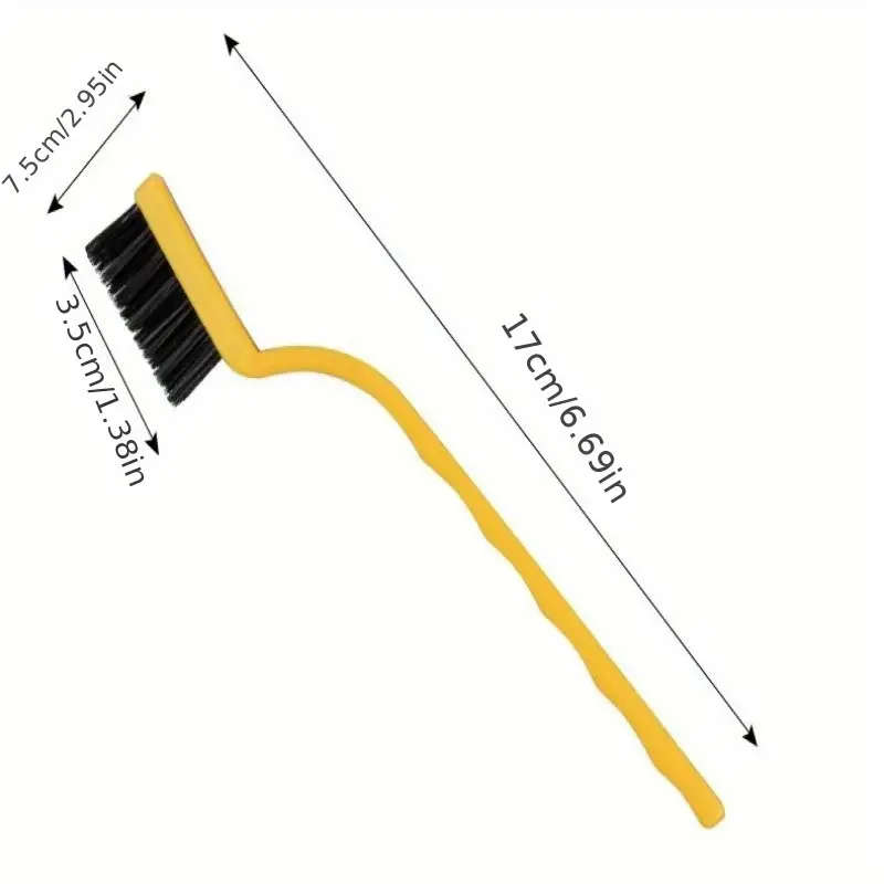 3pcs Wire Brush Kitchen Cleaning Scrub Brush Gas Stove Cleaning Brush Oil Cleaning Brush