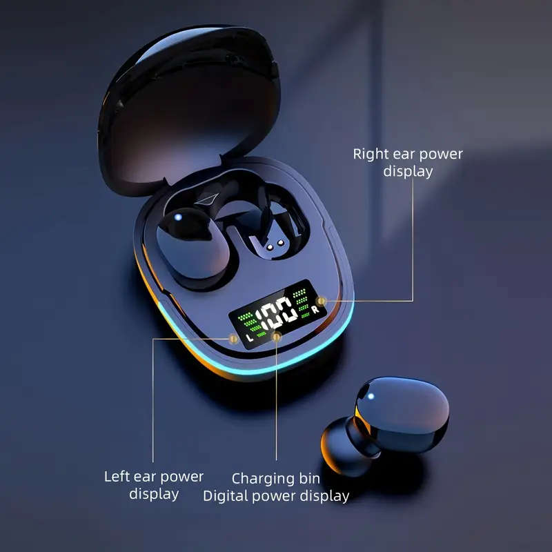 New Wireless Earphones Headphones with LED Display Touch In-EarTWS Wireless Earbuds