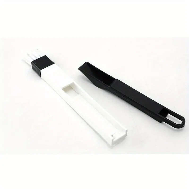 1pc 2in1 Multi-purpose Computer Keyboard Cleaning Brush and Stationery Tool - Office Desk Set