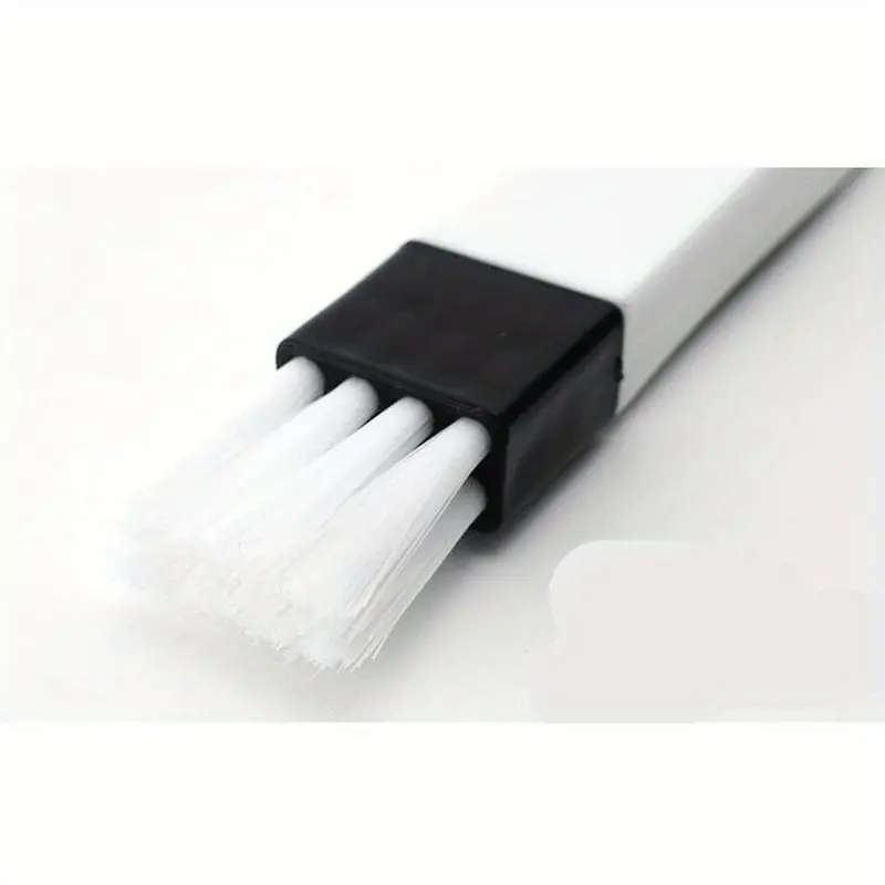 1pc 2in1 Multi-purpose Computer Keyboard Cleaning Brush and Stationery Tool - Office Desk Set