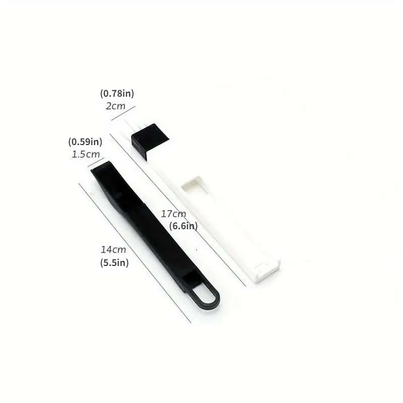 1pc 2in1 Multi-purpose Computer Keyboard Cleaning Brush and Stationery Tool - Office Desk Set