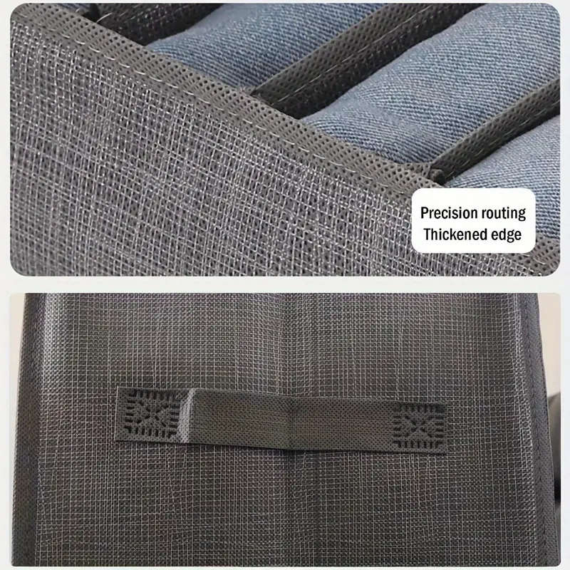 1 Light Grey Fabric Clothing Organizer