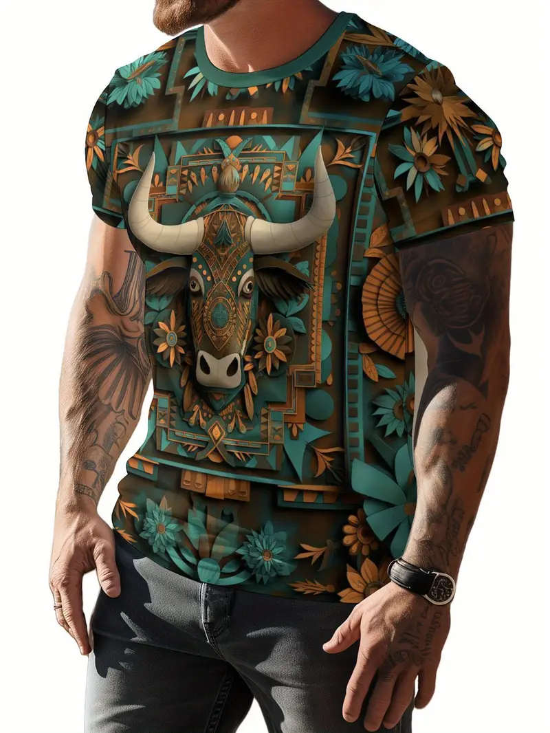 Men's T-Shirt, Short Sleeve, SIZE MEDIUM