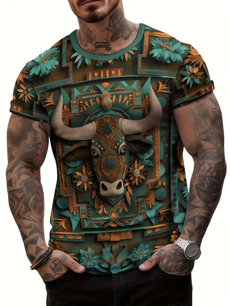 Men's T-Shirt, Short Sleeve, SIZE MEDIUM