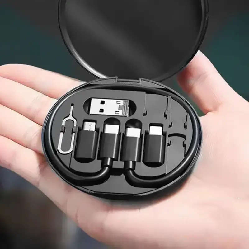 5 in 1 60W USB C To USB C Cable For All Smart Phone Fast Charging Cable Adapter Kit OTG Converter