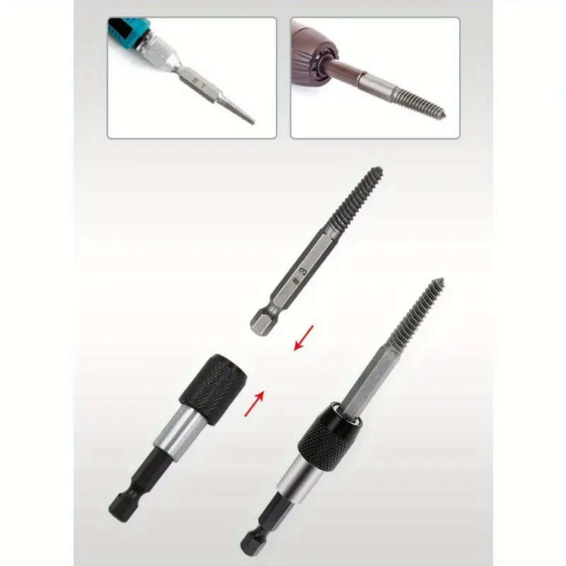 10-Piece Screw And Bolt Extractor Set