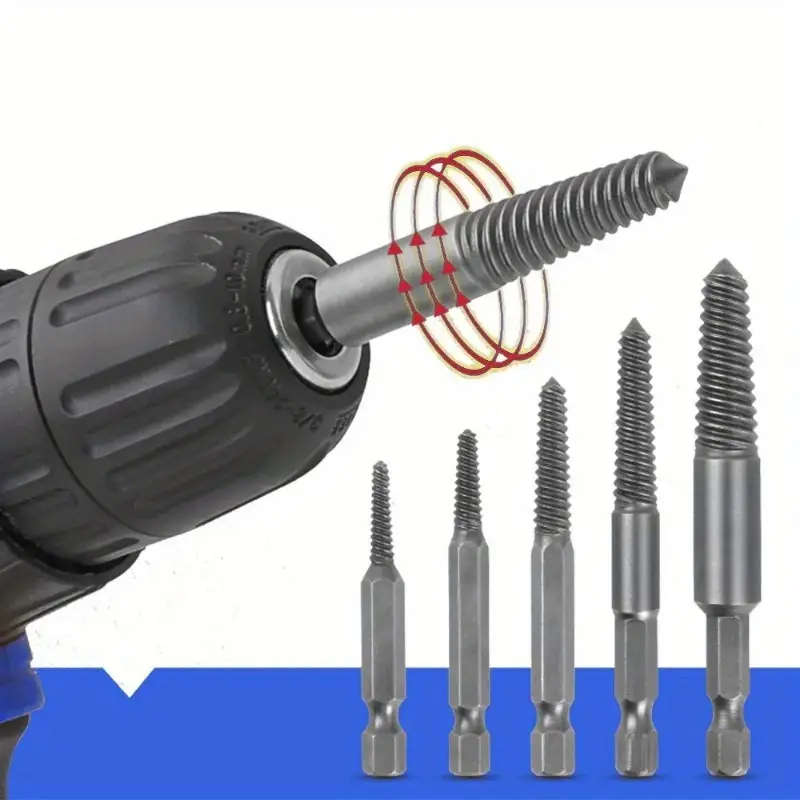 10-Piece Screw And Bolt Extractor Set
