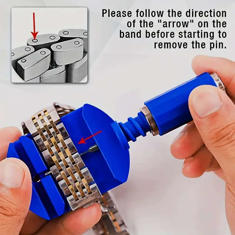 1pc Watch Band Tool Including Link Remover Spring Bar Tool for Watch Strap Adjustments And Repairs
