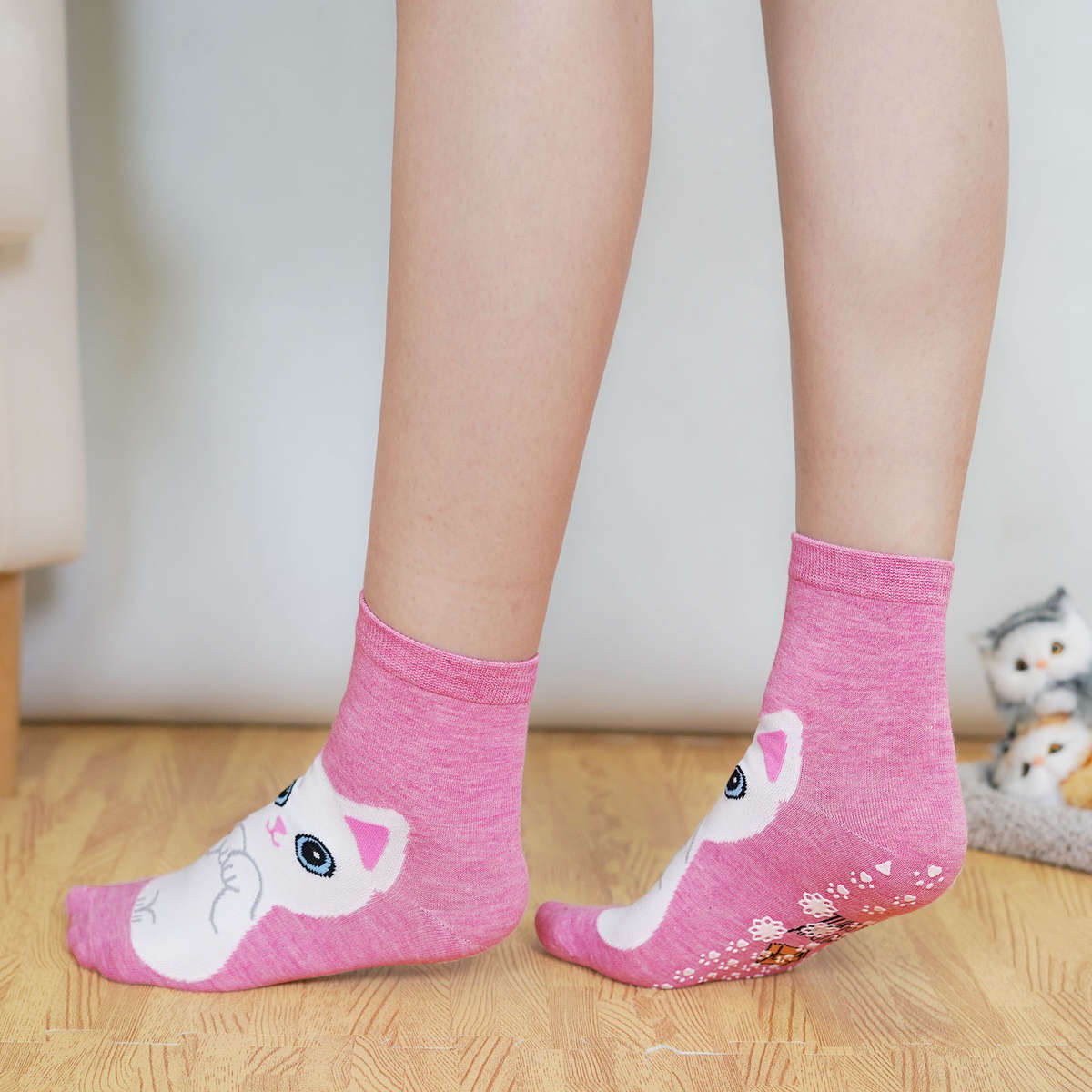 Sock Cut Animal 5 Pairs Size Us 5 9 Eu 35 41