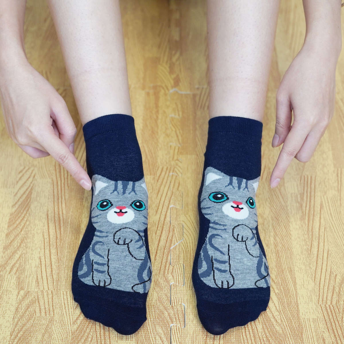Sock Cut Animal 5 Pairs Size Us 5 9 Eu 35 41