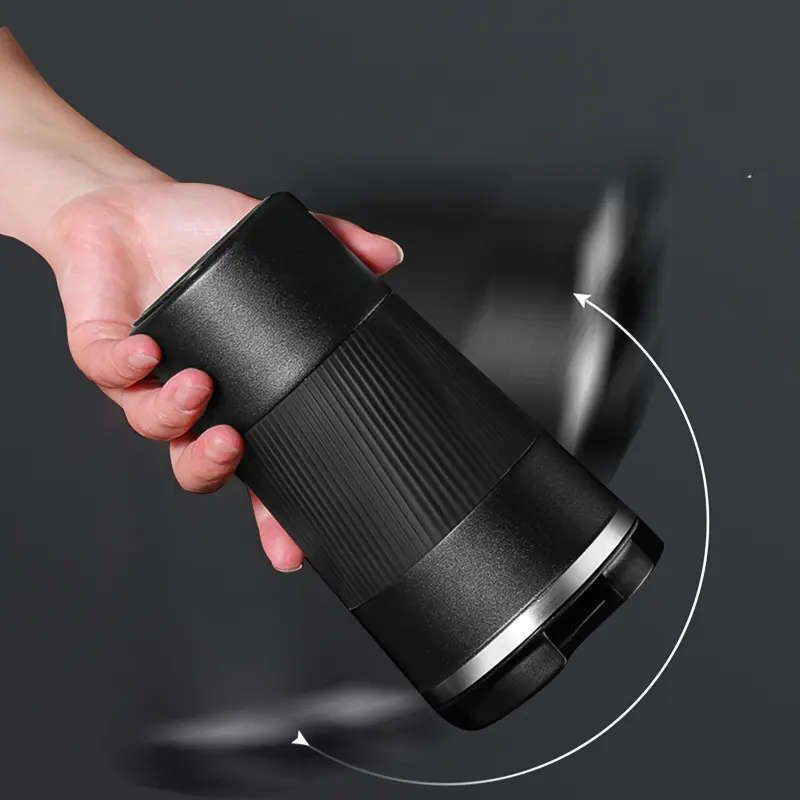 Portable Stainless Steel Coffee Cup With Lid
