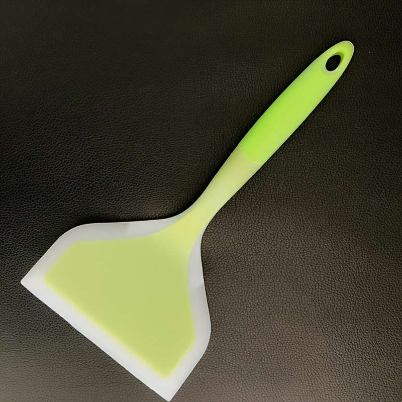 Silicone Spatula for Non-Stick Pans BBQ Grilling Pizza Pancakes Wide Mouthed Flexible H