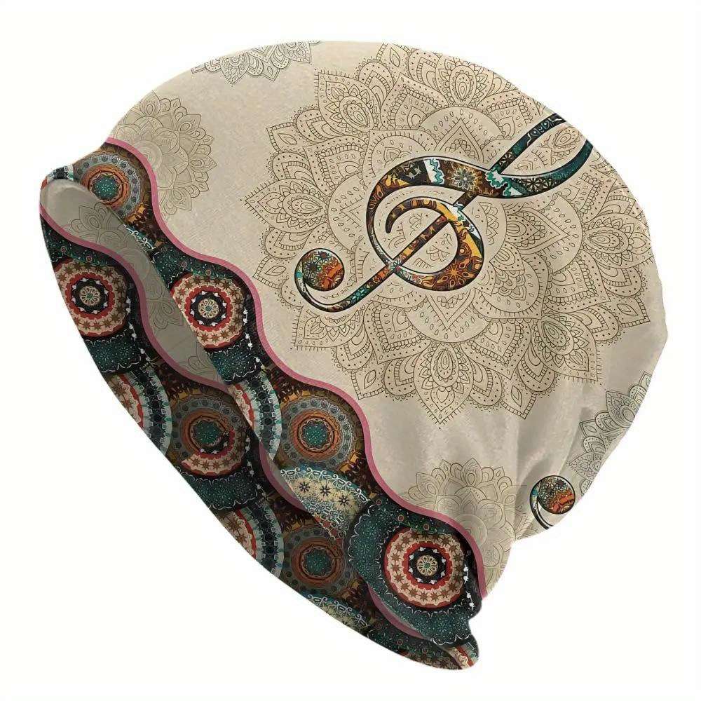 Hat One Size Style Music Vintage Mandala