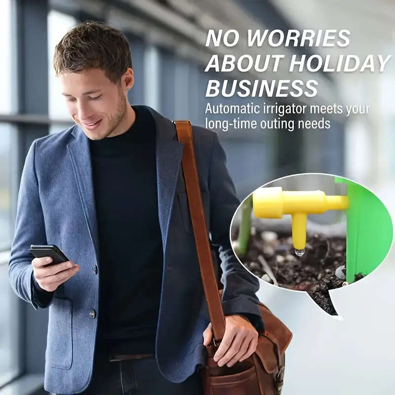 20pcs Plant Watering Drippers with Adjustable Flow Control Valve Polypropylene Self-Irrigation Spike