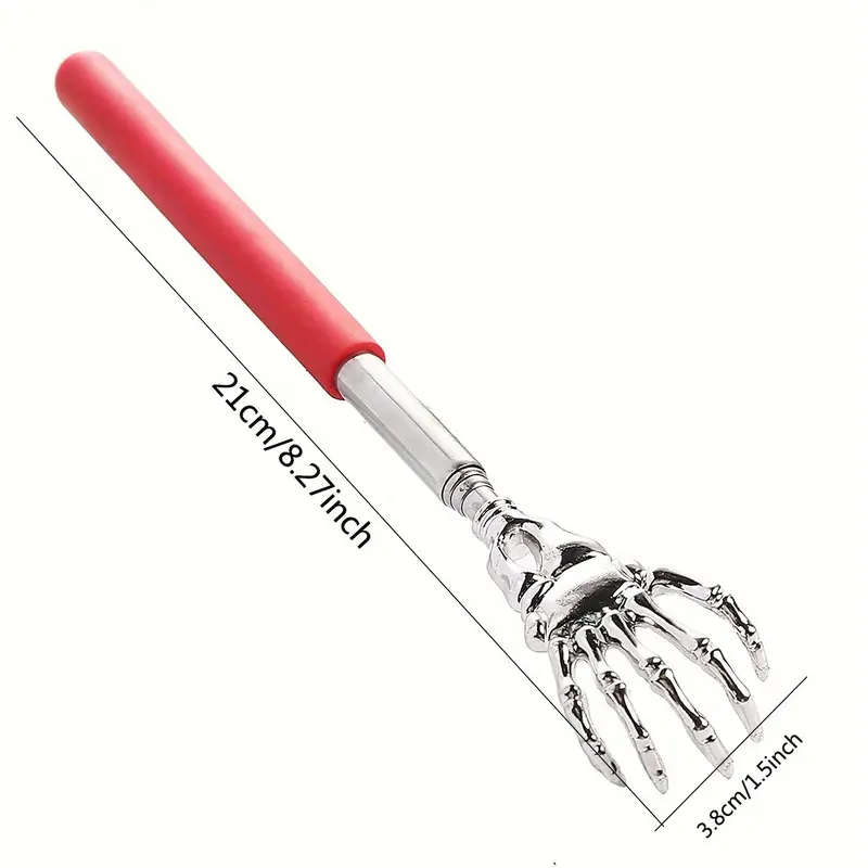 1 Piece Stainless Steel Retractable Back Scratcher