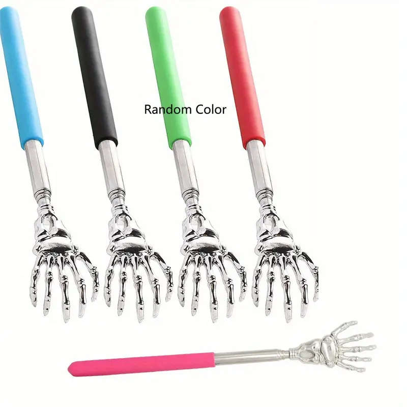 1 Piece Stainless Steel Retractable Back Scratcher