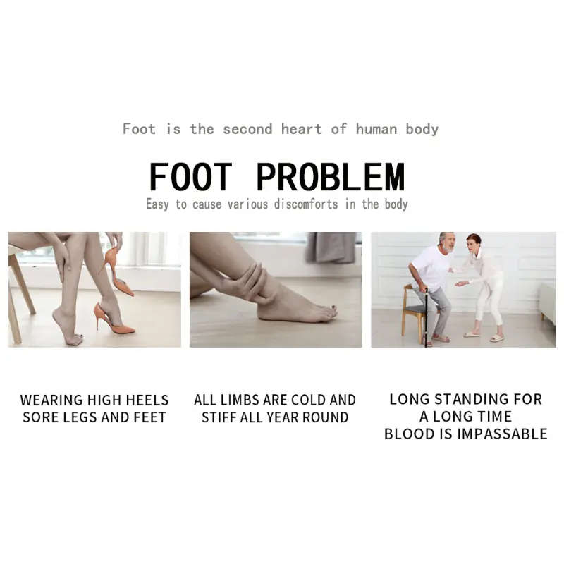 Rechargeable EMS Foot Massager Pad