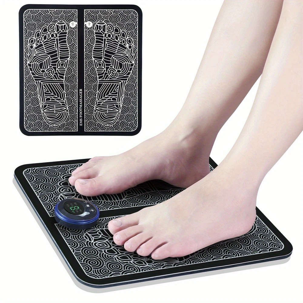 Rechargeable EMS Foot Massager Pad