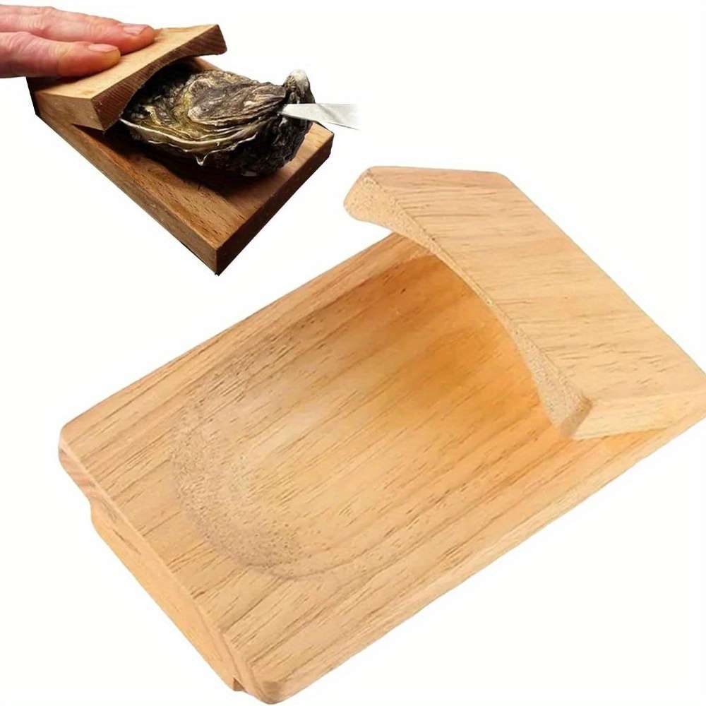 1 Sturdy Wooden Oyster Shucker