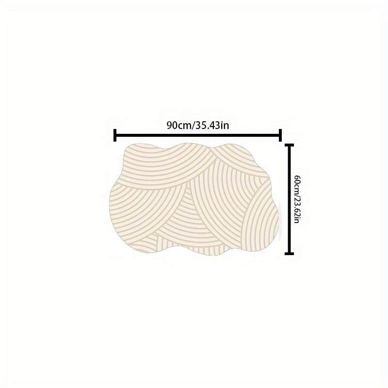 1Pc 60x90cm Floor Mat