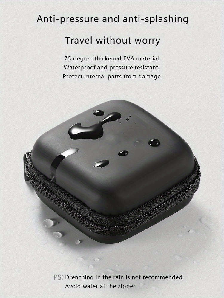 Compact Mini Eva Hybrid Shell Storage Box Durable Easy-To-Carry Organizer