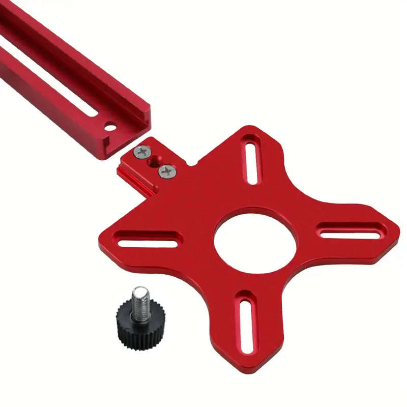 3-in-1 Extended Router Milling Groove Bracket Aluminum Alloy Woodworking Cutting and Milling Circula