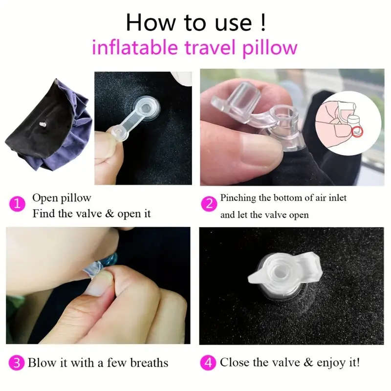 Inflatable Leg Elevation Pillow Improves Circulation