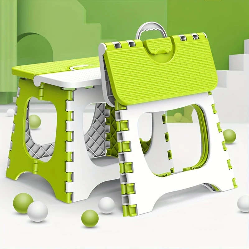 1pc Non-Electric Compact Folding Stool Portable Space-Saving Design for Home Outdoor Use Ideal