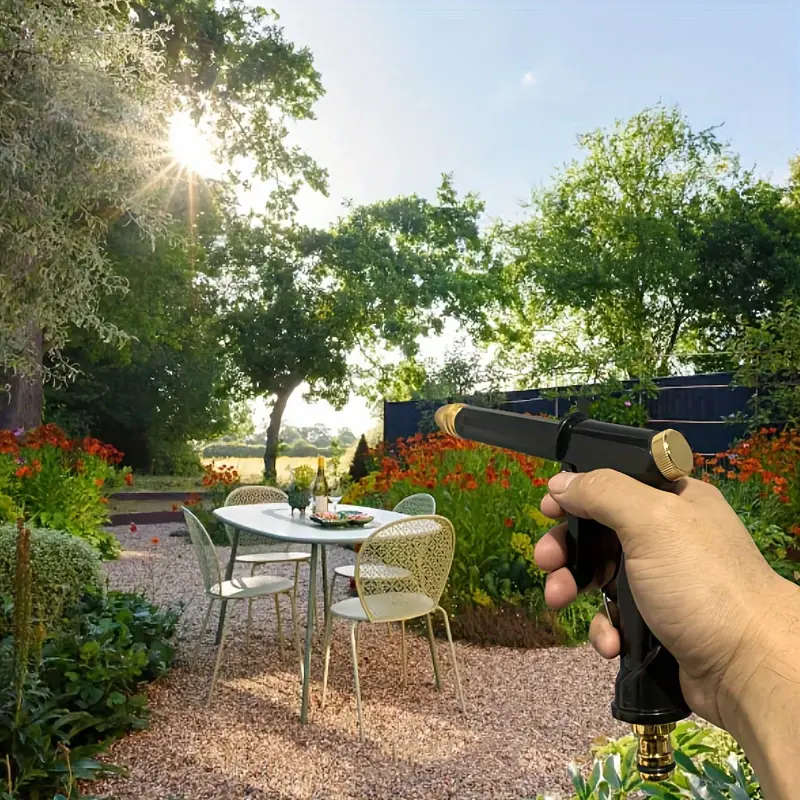 High Pressure Water Spray Nozzle Gun for Garden Hose